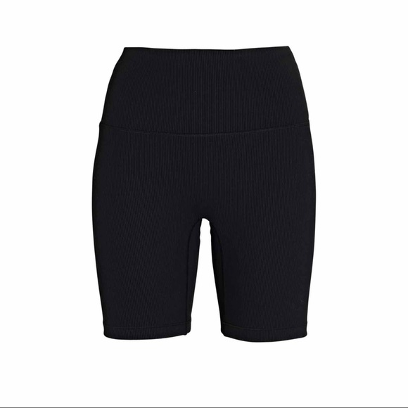 NWT Solid & Striped Sport Rib Knit Bike Shorts Large - Picture 2 of 4